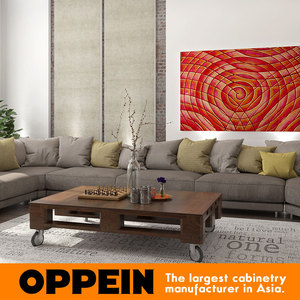 Mueble de <span class=keywords><strong>TV</strong></span> de Madera de Diseño Moderno para Sala de Estar, Muebles Industriales OPPEIN - Product Image 5