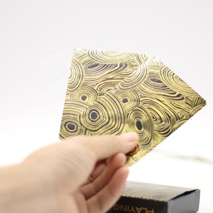 Tùy chỉnh thẻ boong Burj Khalifa Vàng tunisian chơi thẻ Vòng 777 sang trọng gian lận chơi thẻ nhà sản xuất tại Trung Quốc - Product Image 3