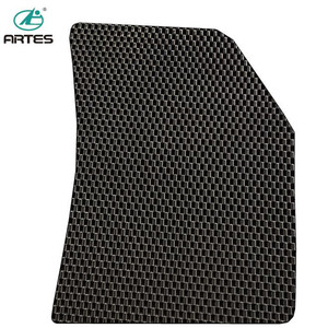 Tapis de sol de voiture de luxe de haute qualité ARTES AT5006, ensemble complet en PVC, motif géométrique, imperméable, facile à nettoyer, inodore - Product Image 3