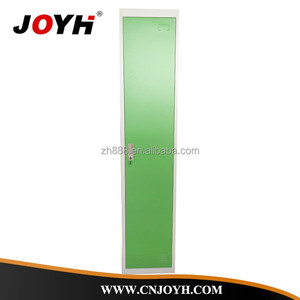 Armoire métallique à une porte avec miroir / Armoire de chambre / Casier en acier à une porte avec 2 niveaux - Product Image 3