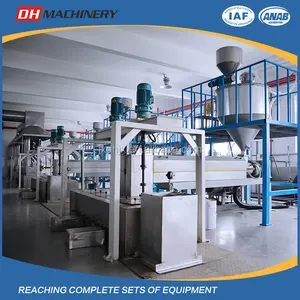 Máquina para hacer hilo PP FDY/Línea de producción de fibras POY y FDY
