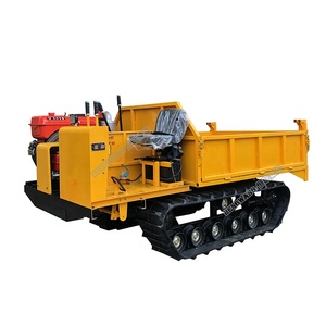 Chargeur compact sur chenilles chinois neuf avec chenilles en caoutchouc CE/EPA, mini-chargeur sur chenilles pour ferme et jardin, véhicule à benne basculante sur chenilles à vendre - Product Image 1