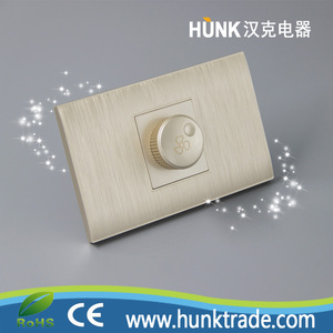 ESCULTOR DIMMER UL ventilador de techo material ligero Aluminio estándar Americano toma de interruptor giratorio - Product Image 1
