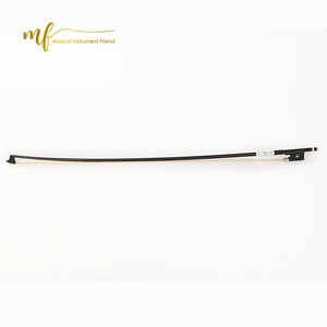 Professionale in fibra di carbonio violino arco Brazilwood 4/4 Full Size crine di cavallo colorato conchiglia violino arco