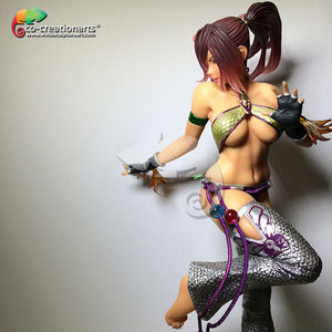 De fibra de vidrio película cifras vida tamaño Christie luchador de Tekken estatua - Product Image 6