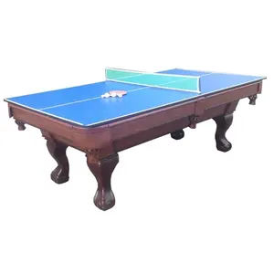 3 In 1 bilardo masa ping pong/yemek üst