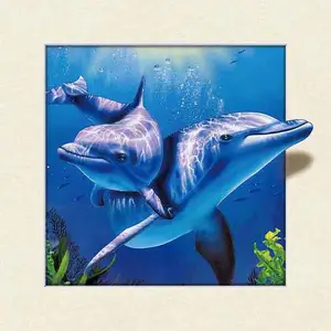 gran venta Imagen lenticular 3d/5d para regalo de decoración del hogar del proveedor chino característica de los animales