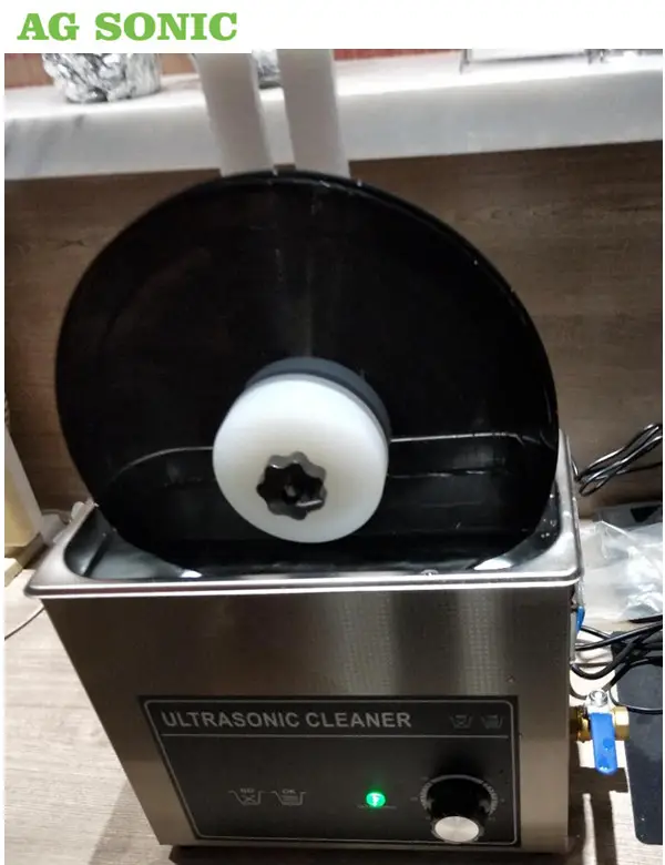 Lp Vinyl Record Ultrasone Reiniger Met Verwarming Timer Lp Vinyl Record Schoonmaken 6L Ultrasone Record Cleaner