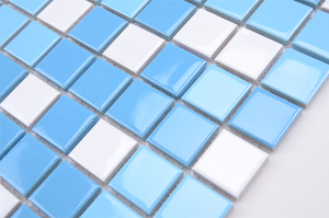 Mosaico in Ceramica Porcellanata Moderna Blu Scuro Classico <span class=keywords><strong>per</strong></span> Bordi e Pavimenti di <span class=keywords><strong>Piscine</strong></span> - Product Image 3