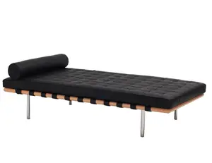 Oturma odası eğlence kanepe deri barcelona daybed sandalye