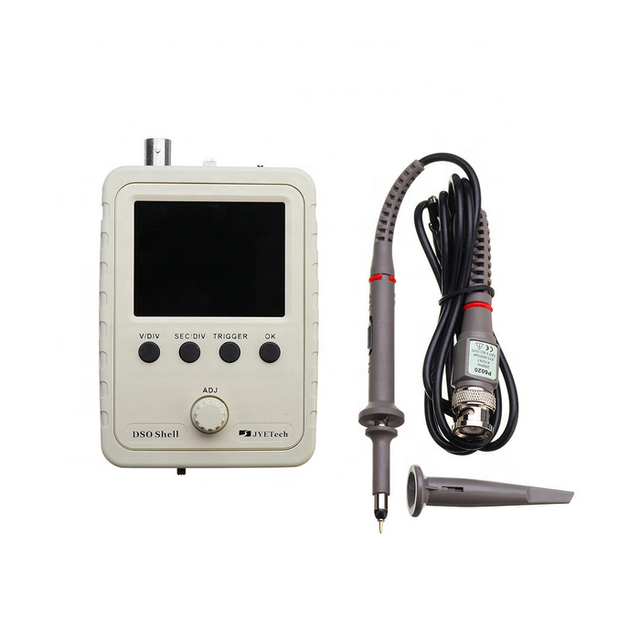 DSO150 Portable Assembled Digital Oscilloscope Kit Module Oscilloscope Parameter Measuring Instrument 9V for DIY