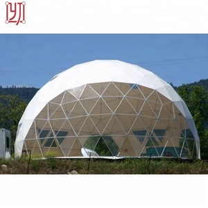 Guangzhou yijin 55 m transparente grande cúpula geodésica casa tienda - Product Image 6