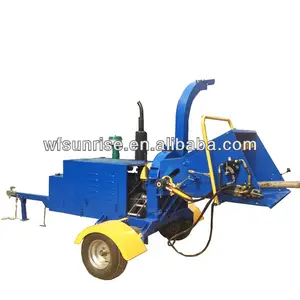 Manufacturer factory 40hp diesel wood chipper in forestry machinery