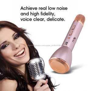 K088 Micrófono Canción K altavoz Portátil Bluetooth Inalámbrico Con Altavoz Bluetooth Banco de Potencia KTV Aire Libre - Product Image 3