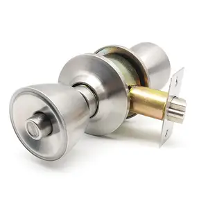 Philippines market hot selling very cheap stainless steel knob ball SS/AB color 588 knob lock