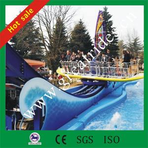 Attractions en plein air équipements amusment coulissante piste bateau renouvelable à bascule surfeur fou manèges à vendre - Product Image 2