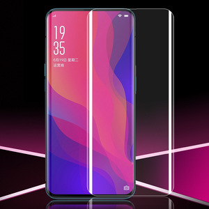 Прозрачный изогнутый защитный экран из закаленного стекла для <span class=keywords><strong>Oppo</strong></span> Find X - Product Image 4