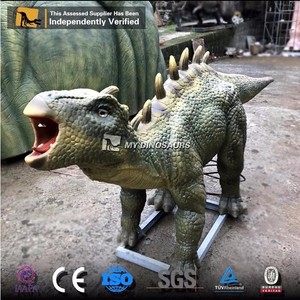 Z MY DINO-parque <span class=keywords><strong>de</strong></span> atracciones, dinosaurio Ankylosaurus vívido, animatrónico - Product Image 5