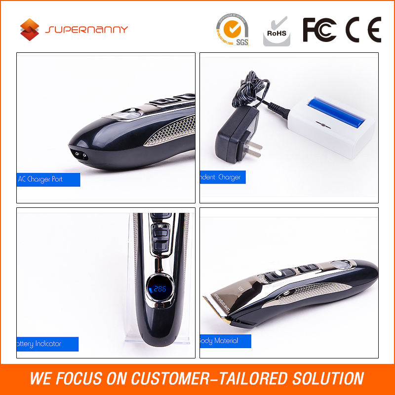 OEM Top Qualité Réglable Électrique Portable Tondeuse Charge Rapide Cheveux Clipper Voyage Accueil De Coupe