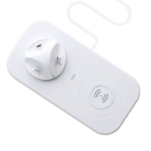 Regent Bán Chạy Bộ Sạc Điện Thoại Di Động Nhà Sản Xuất Thiết Kế Mới 2019, Sạc Không Dây 3 Trong 1 - Product Image 3