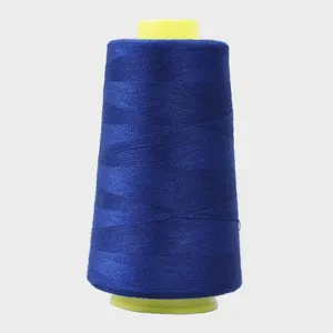 Tex 60 Tex 40 Poly Warp Core Price 20/2 Spun Polyester Sewing Thread for Tent Canvas Jeans