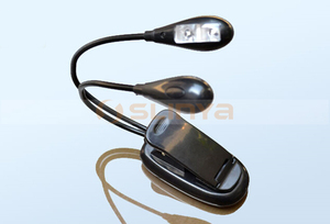 <span class=keywords><strong>2X</strong></span> 20cm Cou 100lm <span class=keywords><strong>4</strong></span> LED <span class=keywords><strong>3X</strong></span> Lampe de serrage de bord de bureau pour la lecture de livres - Product Image 2