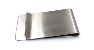 Promotie Groothandel Relatiegeschenken Blank Zilver Rvs Metalen Geld Clip