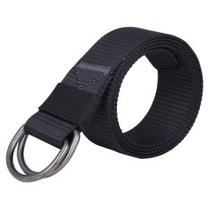 Personnalisé Hommes Femmes Style <span class=keywords><strong>Militaire</strong></span> Vert Double D Anneau <span class=keywords><strong>Ceinture</strong></span> En Nylon avec Anneau En D - Product Image 4