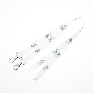 Cordão de Poliéster Personalizado com Clipe Duplo de Moda, Fornecedor Ouro - Product Image 3