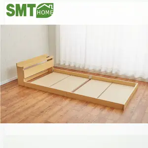 Japão mobília da sala de cama moderno simples desenhos de cama