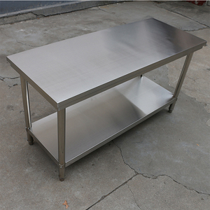 <span class=keywords><strong>Mesa</strong></span> de acero para trabajo de restaurante o <span class=keywords><strong>cocina</strong></span> comercial, <span class=keywords><strong>multiusos</strong></span>, ajustable, personalizada - Product Image 5