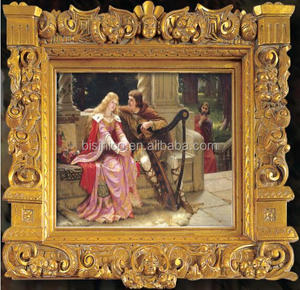 País <span class=keywords><strong>estilo</strong></span> paisaje <span class=keywords><strong>pintura</strong></span> al óleo pintada a mano de la imagen magnífica montado en la pared <span class=keywords><strong>pintura</strong></span> al óleo con marco - Product Image 4