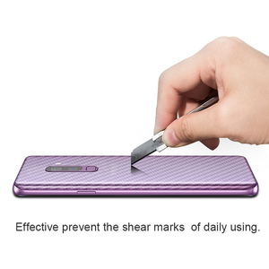 Carbon fiber 풀 몸 스티커 백 막 screen protector 막 post 막 대 한 Samsung 주 8 <span class=keywords><strong>9</strong></span> S8 S9 plus note8 Note9 - Product Image 5