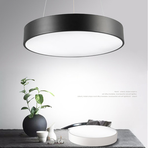 Circular plana lámpara LED redondo lámpara colgante moderna lámpara colgante luz para <span class=keywords><strong>la</strong></span> <span class=keywords><strong>oficina</strong></span> en casa <span class=keywords><strong>restaurante</strong></span> - Product Image 4
