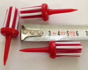 ที่ตั้งลูกกอล์ฟ,ไม้ตีกอล์ฟพลาสติกแบบไม่แตกประเภทแปรง - Product Image 3