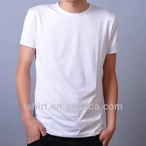 Wholesale Plain White 100% Cotton T Shirts For Men