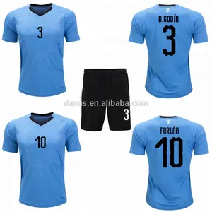 Penjualan Laris Kustom Model Baru Jersey Tim Nasional Uruguay 2018