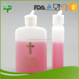 Nuevo Estilo de Diseño de Moda Botella de Agua Bendita 4 oz Con Tapa Flip Top - Product Image 6