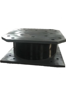 Chumbo núcleo sísmico isolamento ponte rolamento almofada núcleo tomada redonda/retangular amortecedor - Product Image 5