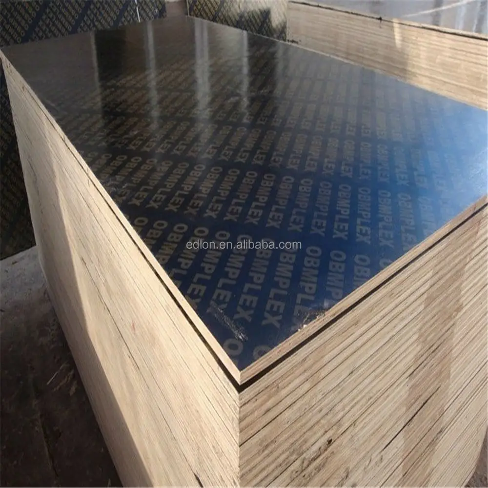 Concrete form panel lowest price used black waterproof plywood sheets