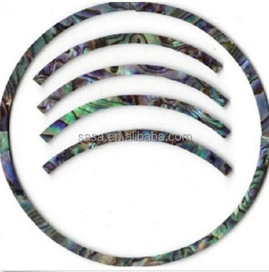 Rosette de sonorisation <span class=keywords><strong>pour</strong></span> <span class=keywords><strong>guitare</strong></span> acoustique ABALONE, incrustation <span class=keywords><strong>pour</strong></span> trou de son, neuve - Product Image 5