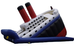 Jalur ganda Tiup Titanic Slide dengan Custom Logo - Product Image 6