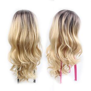 Para AliLeader, soporte de exhibición de peluca plegable portátil, gorro de sombrero de plástico alto colorido, soporte para el cabello para pelucas largas, herramientas de extensión de cabello - Product Image 2