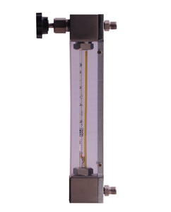 DK80 Kaca Seri Tabung Rotameter Harga Flow Meter Nitrogen Gas Meter - Product Image 4