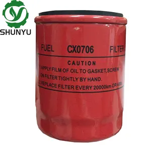 Yto fator de fornecimento cx0706 peças do motor diesel filtro de combustível