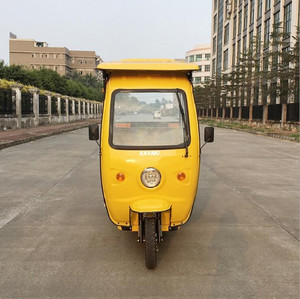Triciclo eléctrico con Rickshaw para adultos, vehículo móvil de 3 ruedas con Tuk para 6-7 pasajeros, movilidad automática, OEM - Product Image 3