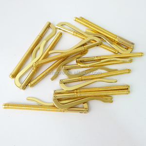 BMC01 4 Kleuren Messing Tie Bar Lente Geld <span class=keywords><strong>Clip</strong></span> Sluiting Voor Mannen Portemonnee - Product Image 4