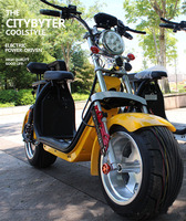 Scooter électrique Citycoco à batterie, pas cher, 1500w 2000w 3000w, scooter Halley