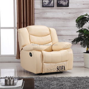 Home cinéma haut-parleur inclinable avec porte-gobelet avec réfrigérateur fauteuil inclinable avec tabouret SC-52-2 - Product Image 3