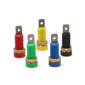 4MM 24A Zink platte Sockel Binde pfosten Bananen stecker/4mm Produkt xlr Steckdose Anschluss platte